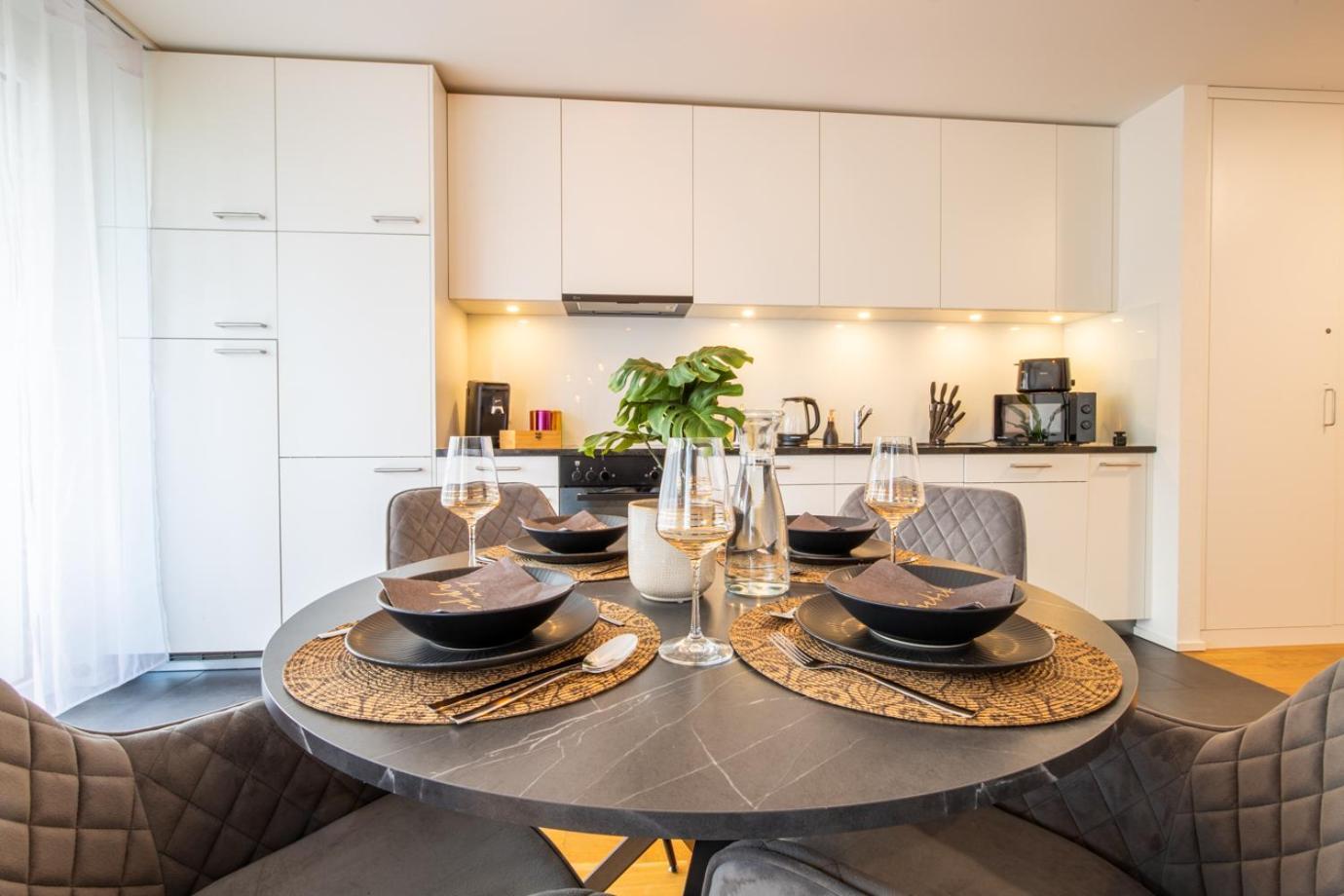 Special Einstein Iiv Apartment, Messe Kleinbasel 10-Star Extérieur photo